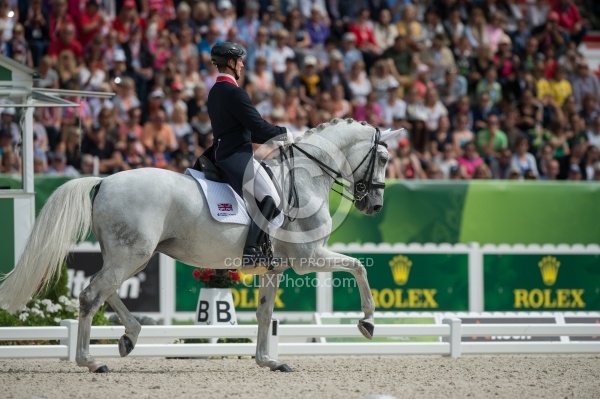 Michael Eilberg and Half Moon Delphi Grand Prix Freestyle WEG 20