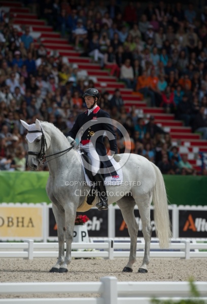 Michael Eilberg and Half Moon Delphi Grand Prix Freestyle WEG 20