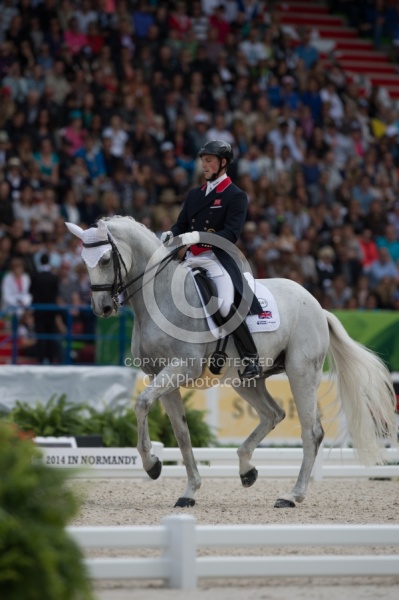 Michael Eilberg and Half Moon Delphi Grand Prix Freestyle WEG 20
