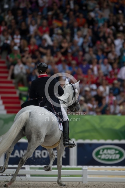 Michael Eilberg and Half Moon Delphi Grand Prix Freestyle WEG 20