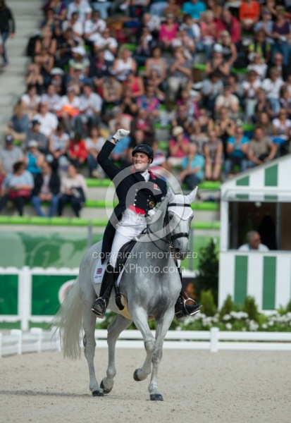 Michael Eilberg and Half Moon Delphi Grand Prix Special WEG 2014