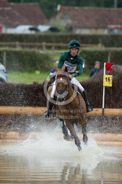 Joseph Murphy and Electric Cruise on course at WEG 2014 Normandy
