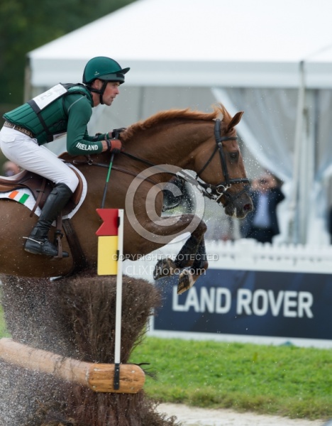 Joseph Murphy and Electric Cruise on course at WEG 2014 Normandy