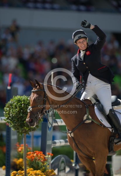 Zara Phillips and High Kingdom WEG 2014 Normandy, France