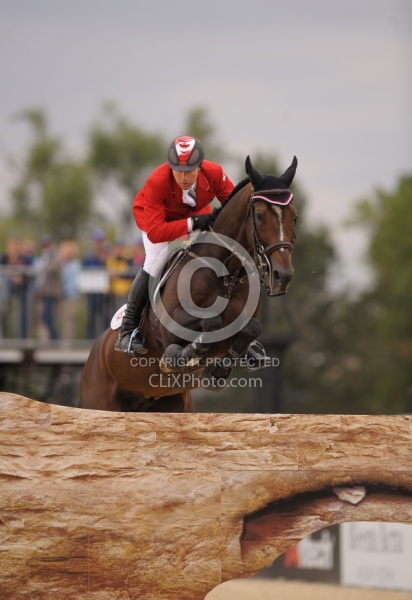 Eric Lamaze and Hickstead WEG 2010