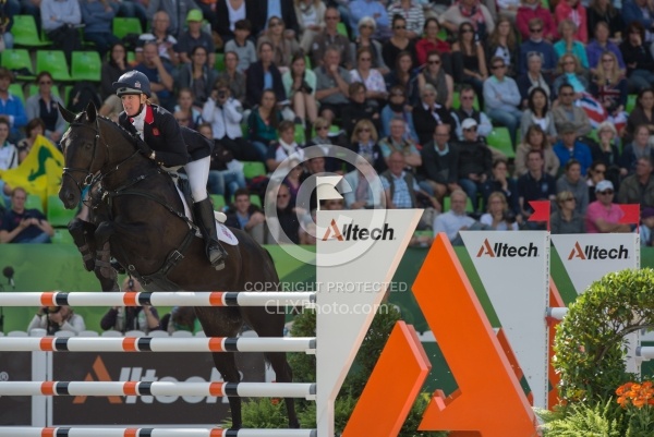 Nicola Wilson and Annie Clover WEG 2014 Normandy, France