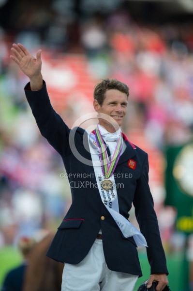 William Fox-Pitt wins Ind Bronze WEG 2014 Normandy