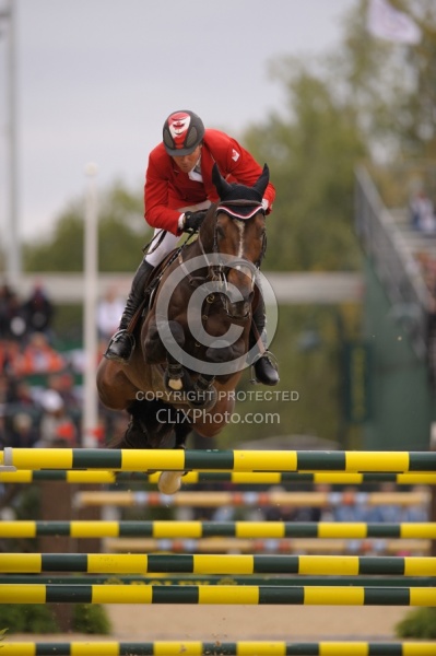 Eric Lamaze and Hickstead WEG 2010