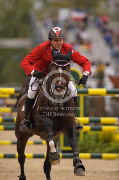 Eric Lamaze and Hickstead WEG 2010