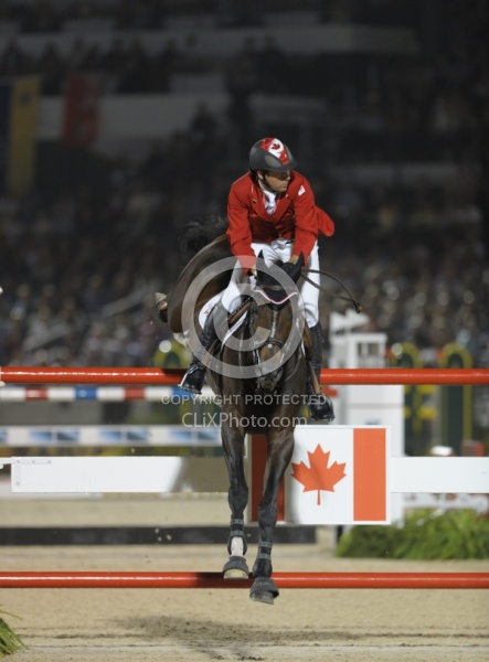 Eric Lamaze and Hickstead WEG 2010