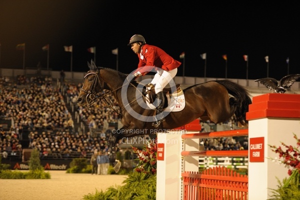Eric Lamaze and Hickstead WEG 2010