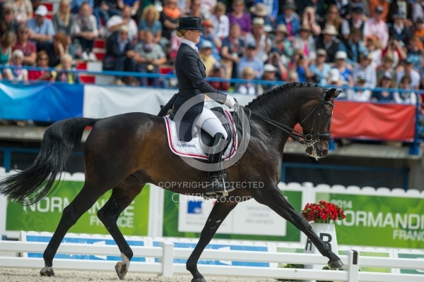 Nathalie zu Sayn Wittgenstein and Digby Freestyle WEG 2014 Norma