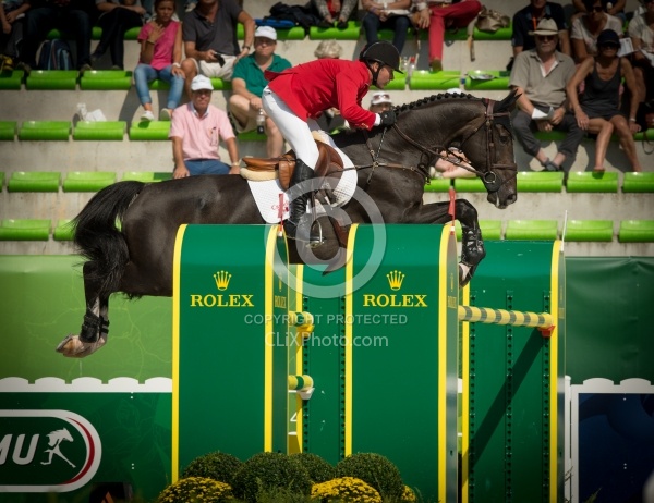 Eric Lamaze and Zigali P S WEG 2014 Normandy, France