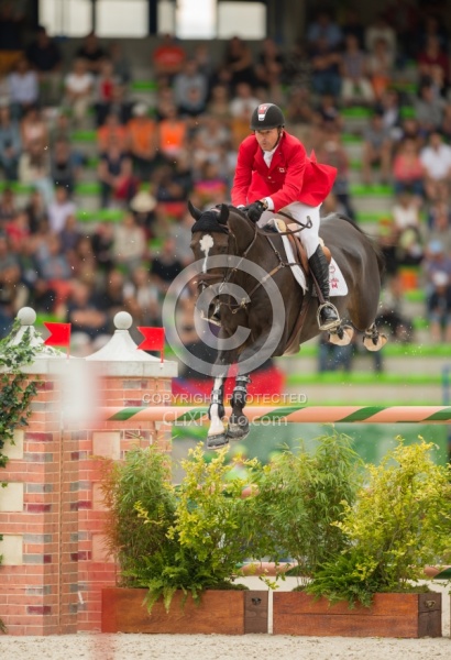 Eric lamaze and Zigali P S WEG 2014 Normandy,France