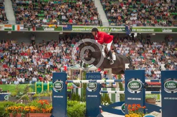 Eric Lamaze and Zigali P S WEG 2014 Normandy, France