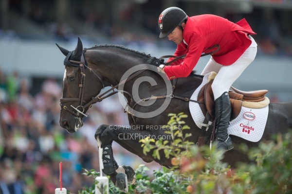 Eric Lamaze and Zigali P S WEG 2014 Normandy