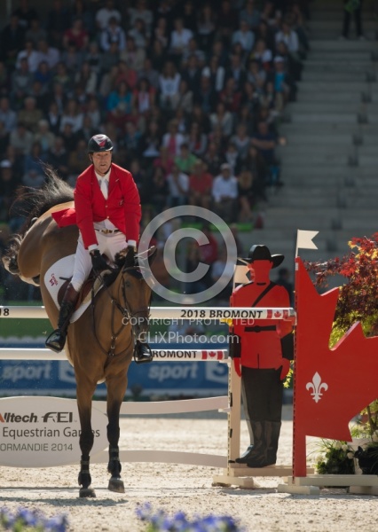 Ian Millar and Dixson WEG 2014 Normandy, France