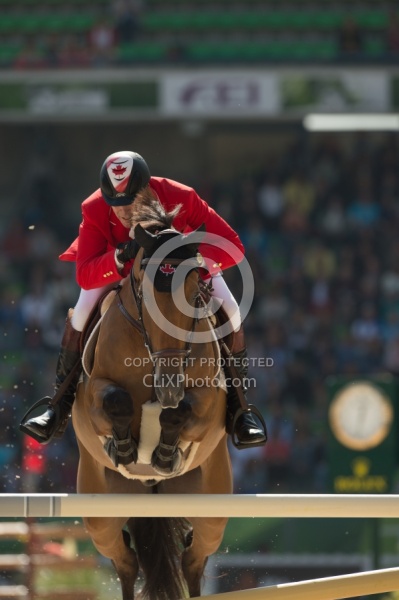 Ian Millar and Dixson WEG 2014 Normandy, France