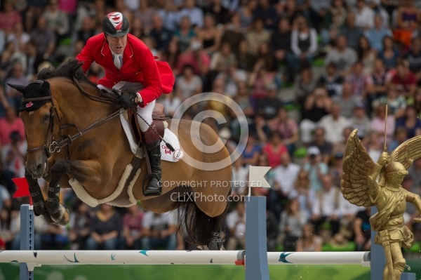 Ian Millar and Dixson WEG 2014 Normandy, France