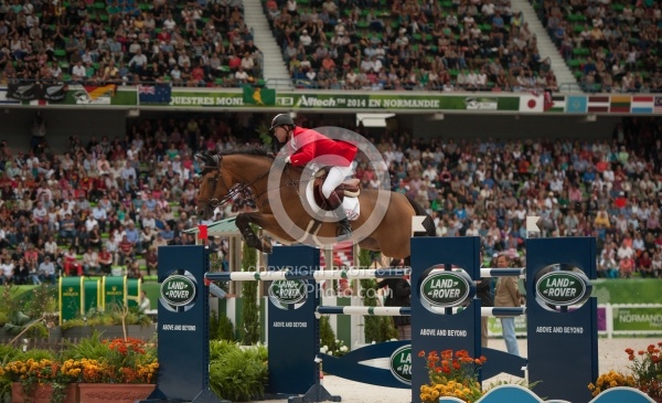 Ian Millar and Dixson WEG 2014 Normandy, France