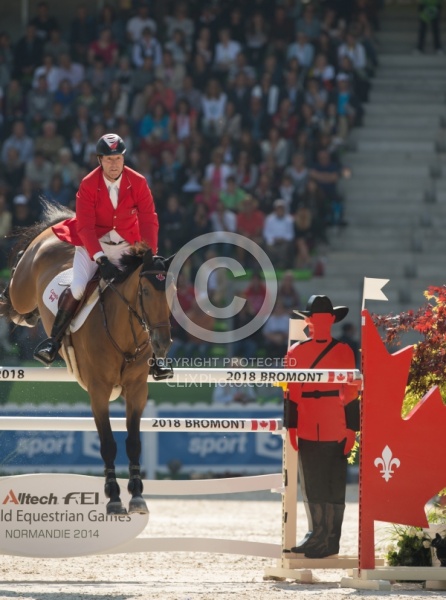 Ian Millar and Dixson WEG 2014 Normandy, France