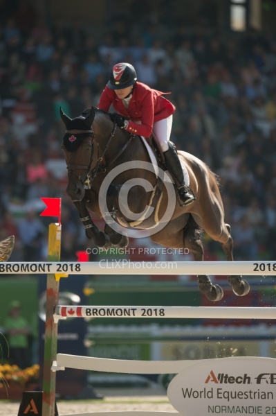 Tiffany Foster and Verdi III WEG 2014 Normandy, France