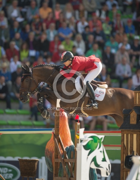 Tiffany Foster and Verdi III WEG 2014 Normandy, France