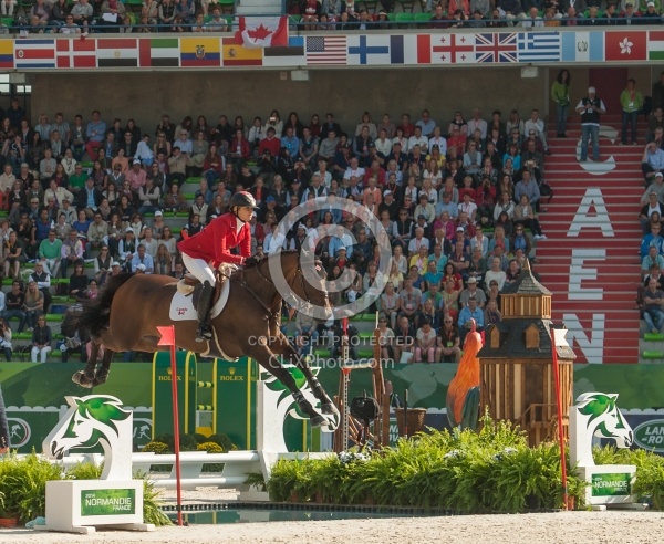 Tiffany Foster and Verdi III WEG 2014 Normandy, France
