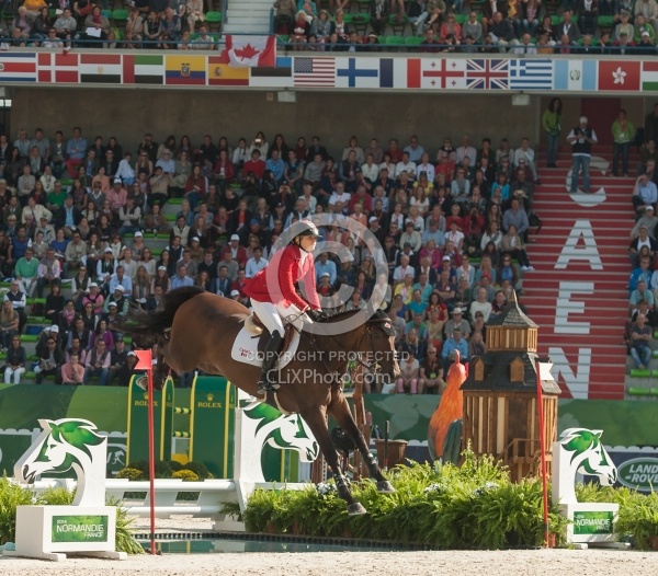 Tiffany Foster and Verdi III WEG 2014 Normandy, France