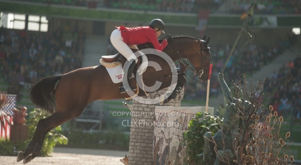 Tiffany Foster and Verdi III WEG 2014 Normandy, France
