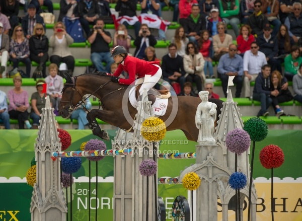 Tiffany Foster and Verdi III WEG 2014 Normandy, France