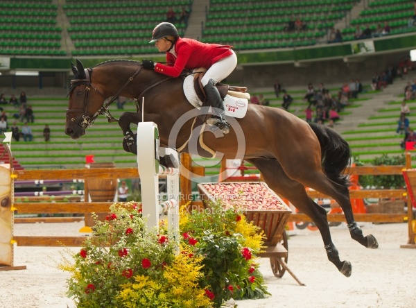 Tiffany Foster and Verdi III WEG 2014 Normandy, France