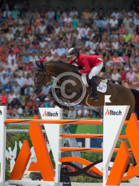 Tiffany Foster and Verdi III WEG 2014 Normandy, France