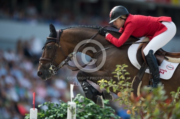 Tiffany Foster and Verdi III WEG 2014 Normandy, France