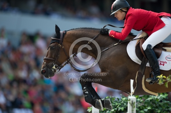 Tiffany Foster and Verdi III WEG 2014 Normandy, France