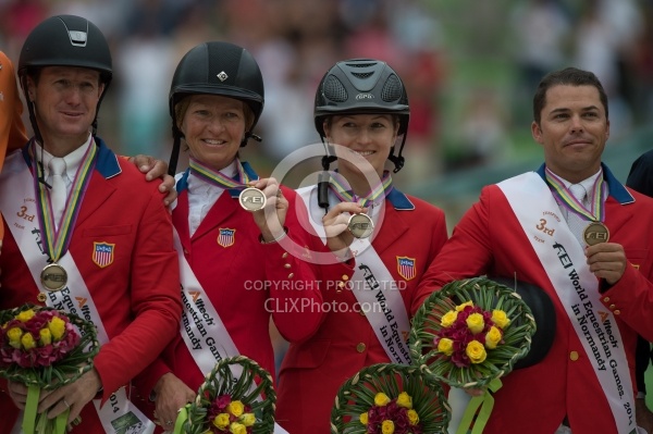 WEG 2014 Normandy US Team Bronze Medal