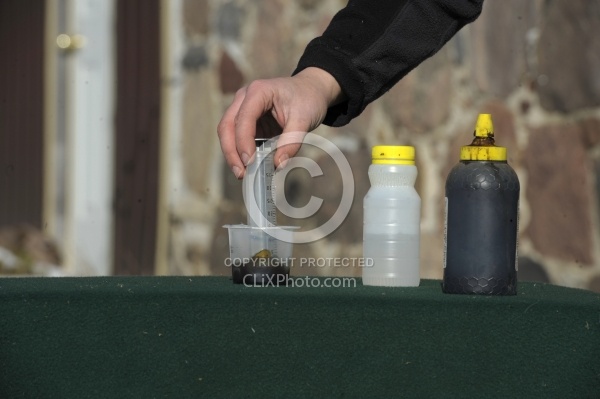 Molasses trick for Deworming