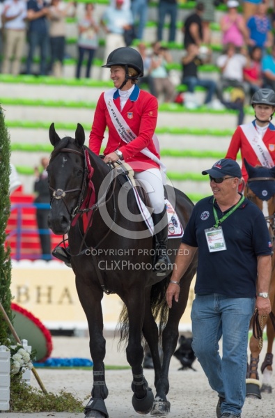Beezie Madden and Cortes  C  WEG 2014 Normandy