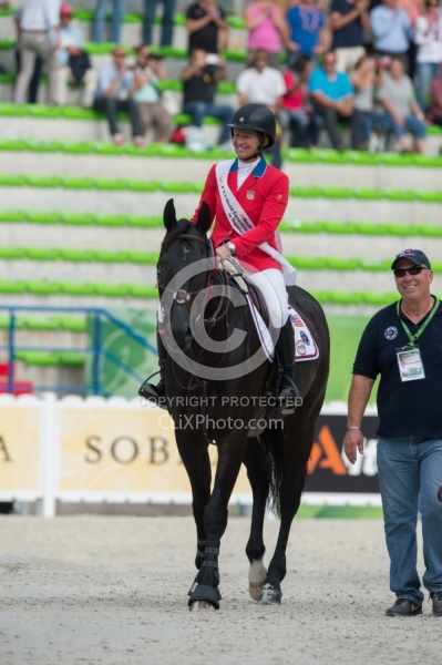 Beezie Madden and Cortes  C  WEG 2014 Normandy