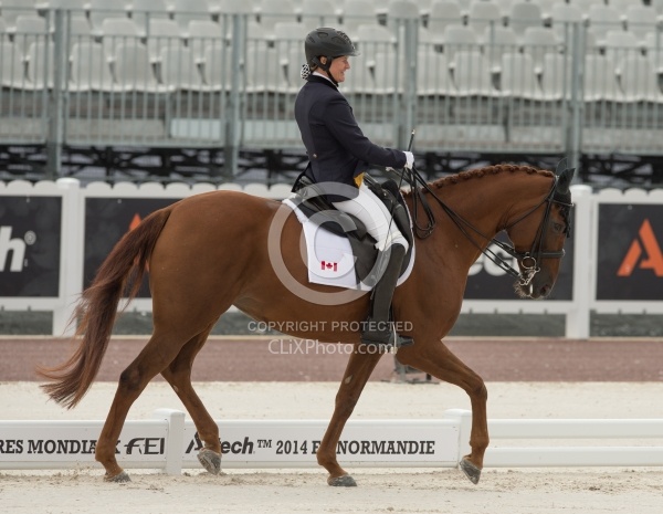 Lauren Barwick and Off to Paris WEG 2014 Normandy, France