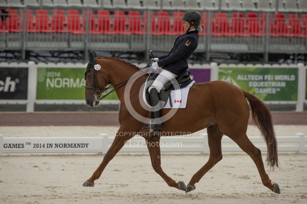 Lauren Barwick and Off to Paris WEG 2014 Normandy, France