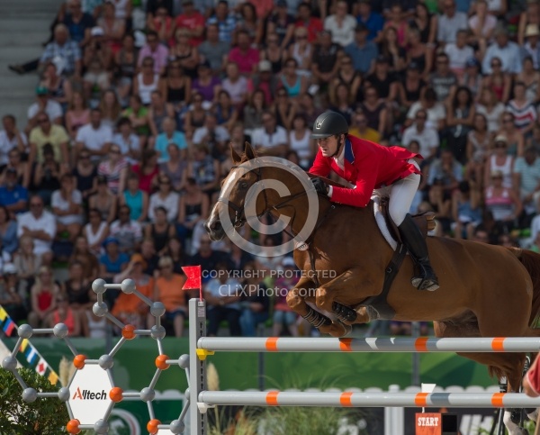 McLain Ward and Rothchild WEG 2014 Normandy, France