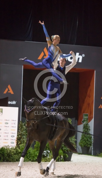 Mary Garrett and Krisitan Roberts WEG 2014 Normandy, France