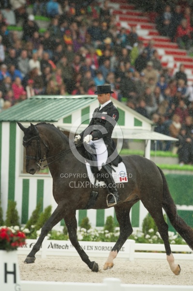 Davis Marcus and Chrevi s Capital n the Team Grand Prix WEG 2014
