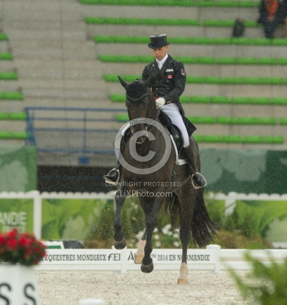 Davis Marcus and Chrevi s Capital n the Team Grand Prix WEG 2014