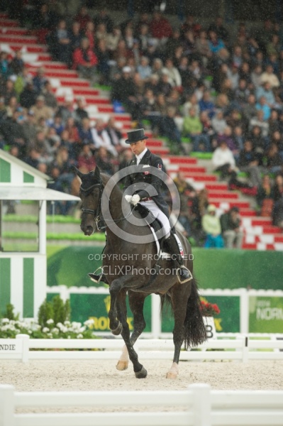 Davis Marcus and Chrevi s Capital n the Team Grand Prix WEG 2014