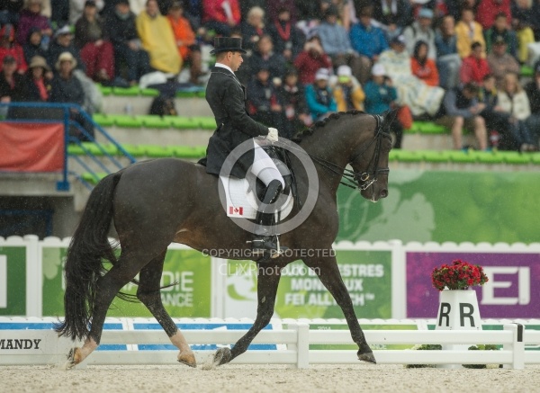 Davis Marcus and Chrevi s Capital n the Team Grand Prix WEG 2014